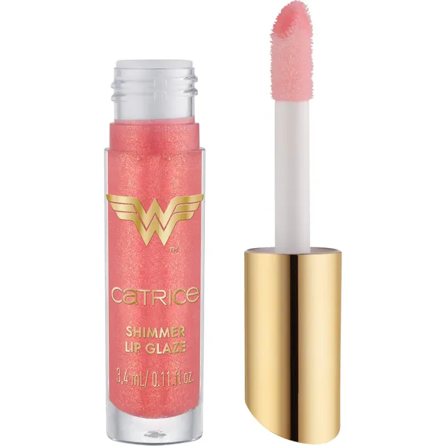 catrice-wonder-woman-shimmer-lip-glaze-lipgloss-020-pink-3-4-ml image 1