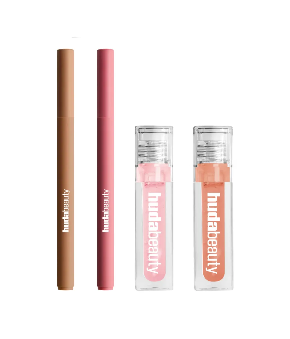 huda-beauty-lip-contour-lip-stain-oil-kit-lippen-set image 1