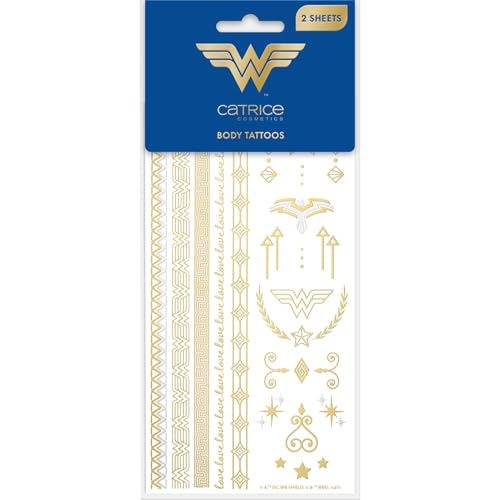 catrice-wonder-woman-body-tattoos-metallic-gold-silber-2-stk image 7