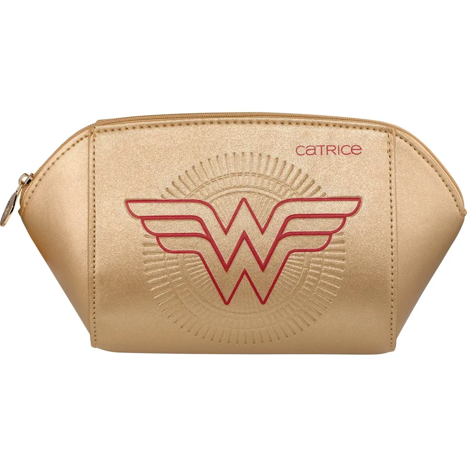catrice-wonder-woman-make-up-bag-kosmetiktasche-gold-pvc image 1