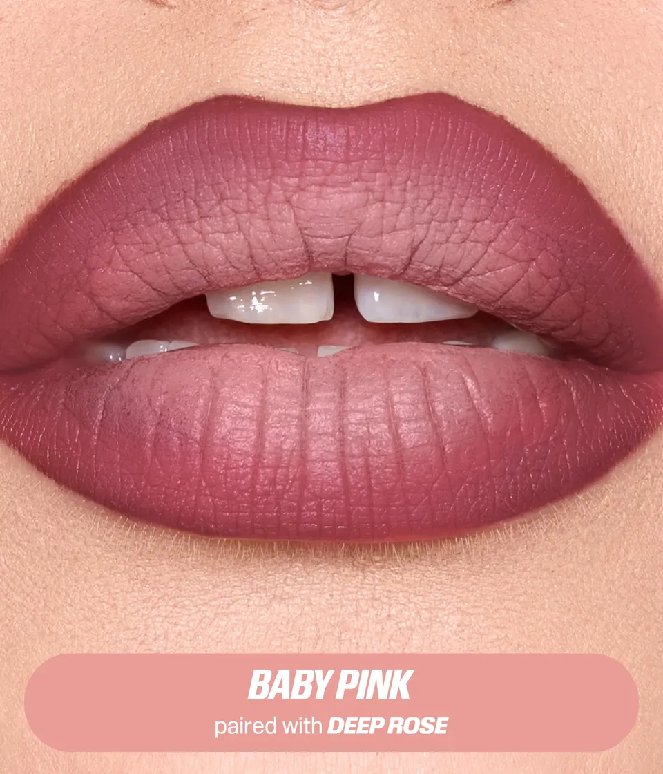 huda-beauty-faux-filler-baby-pink-lip-duo-lippen-set image 1