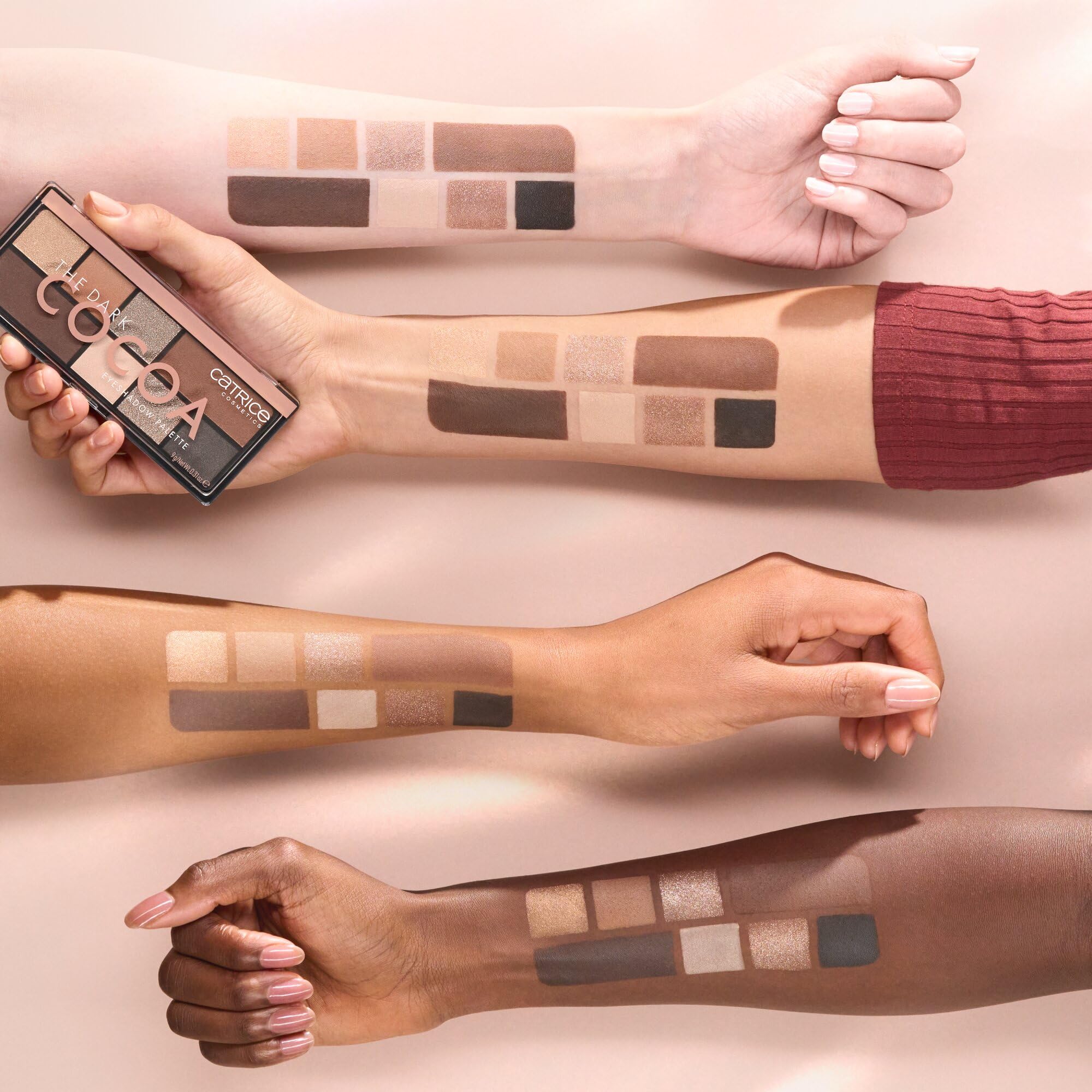 catrice-the-dark-cocoa-eyeshadow-palette-9-g-8-farben-braun image 5