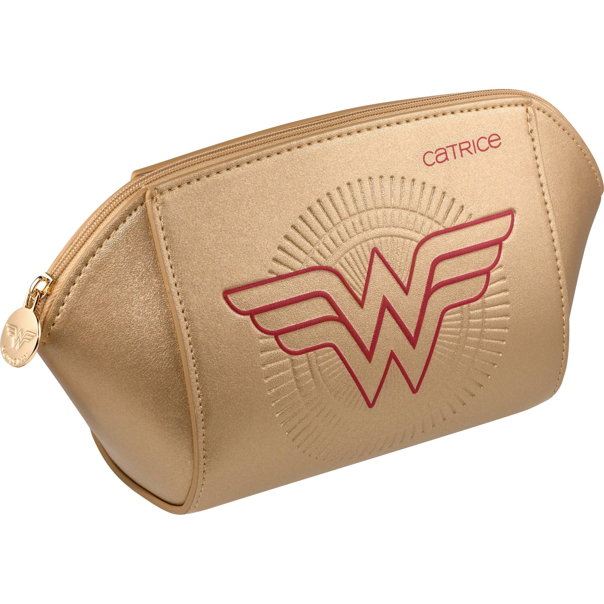 catrice-wonder-woman-make-up-bag-kosmetiktasche-gold-pvc image 2