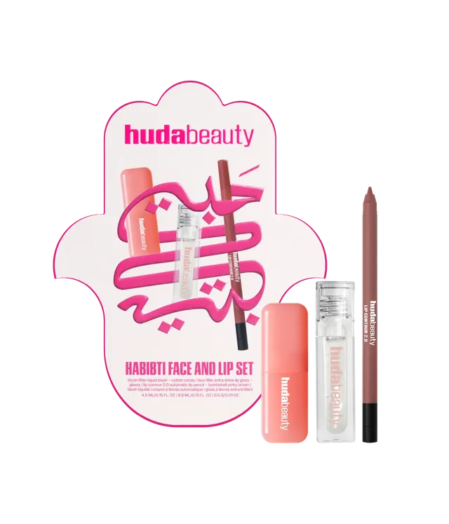 huda-beauty-blush-filter-habibti-face-and-lip-set-make-up-set image 1