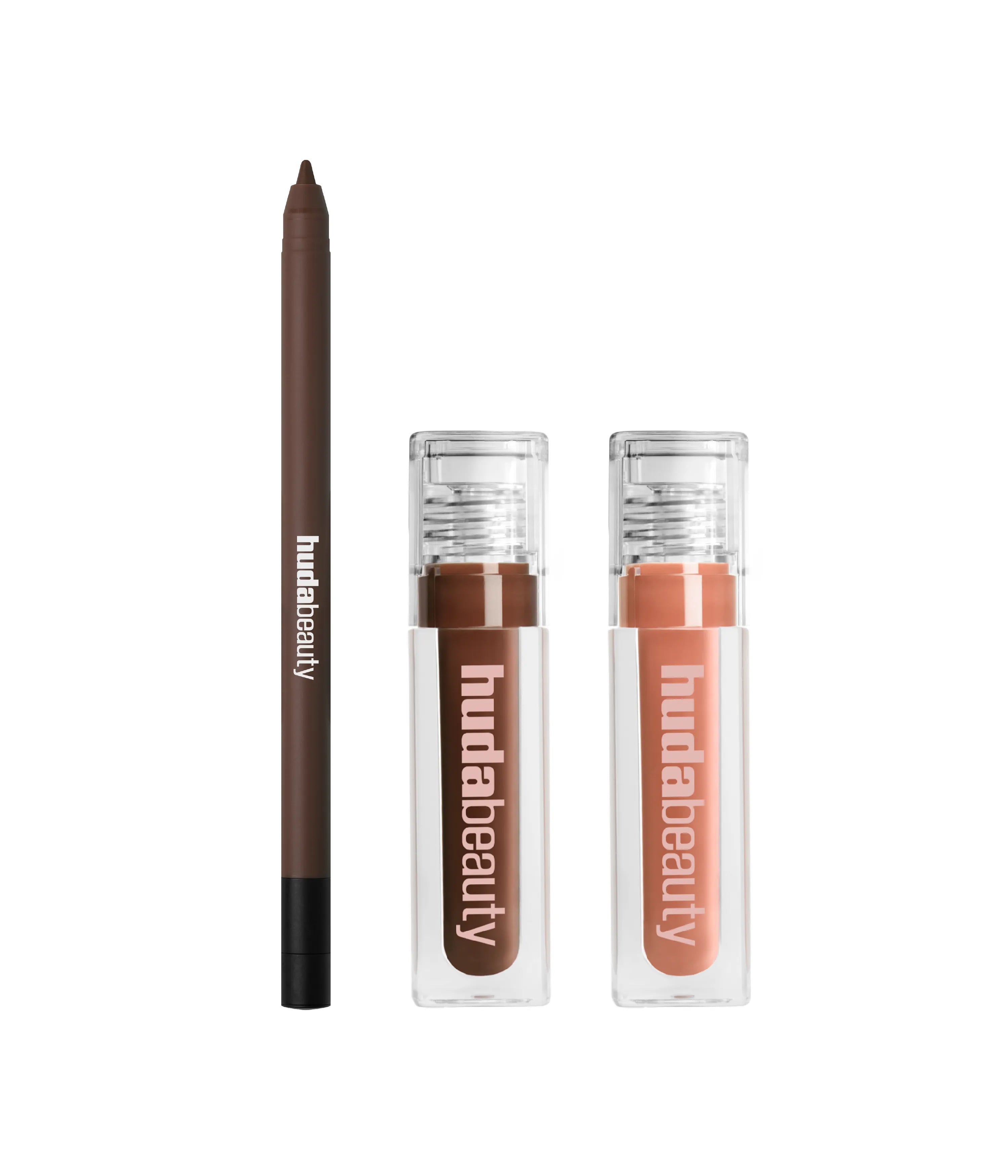 huda-beauty-faux-filler-coco-honey-lip-kit-set image 1
