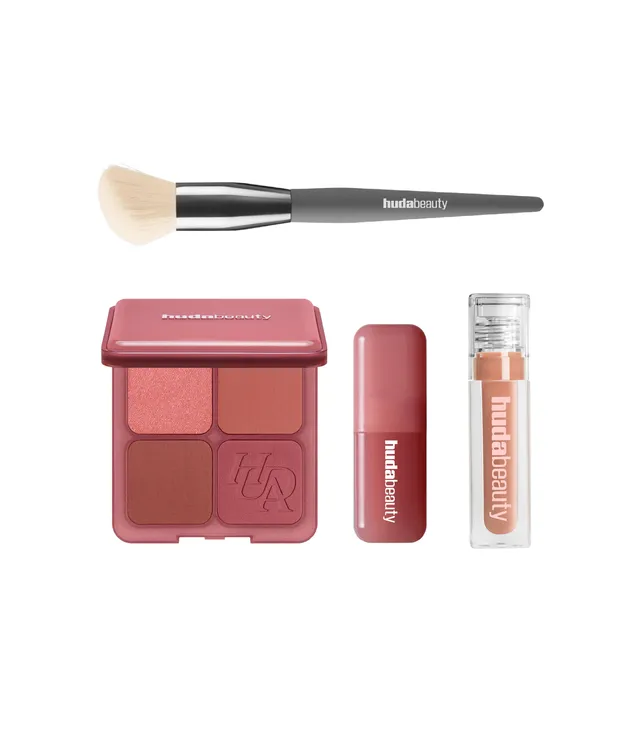 huda-beauty-faux-filler-strawberry-latte-gloss-set image 1