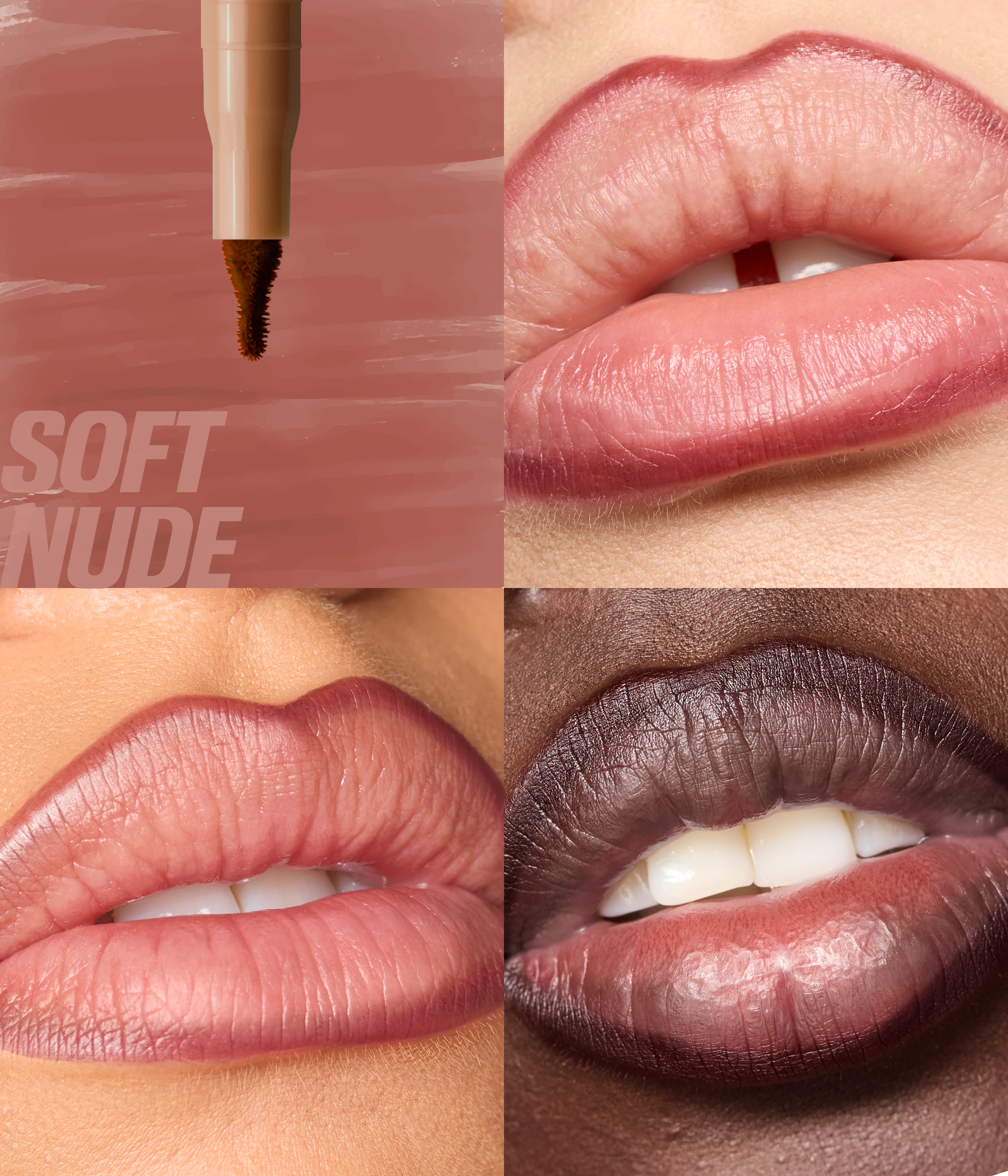 huda-beauty-faux-filler-makeout-sesh-lip-duo-peachy-nudes-lip-set-2 image 6