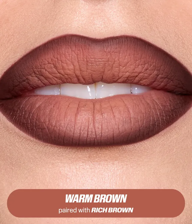 huda-beauty-faux-filler-warm-brown-lippen-set-2-tlg image 1