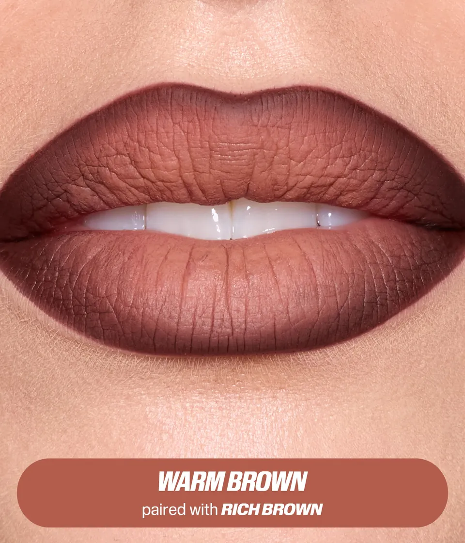 huda-beauty-faux-filler-warm-brown-lippen-set-2-tlg image 1