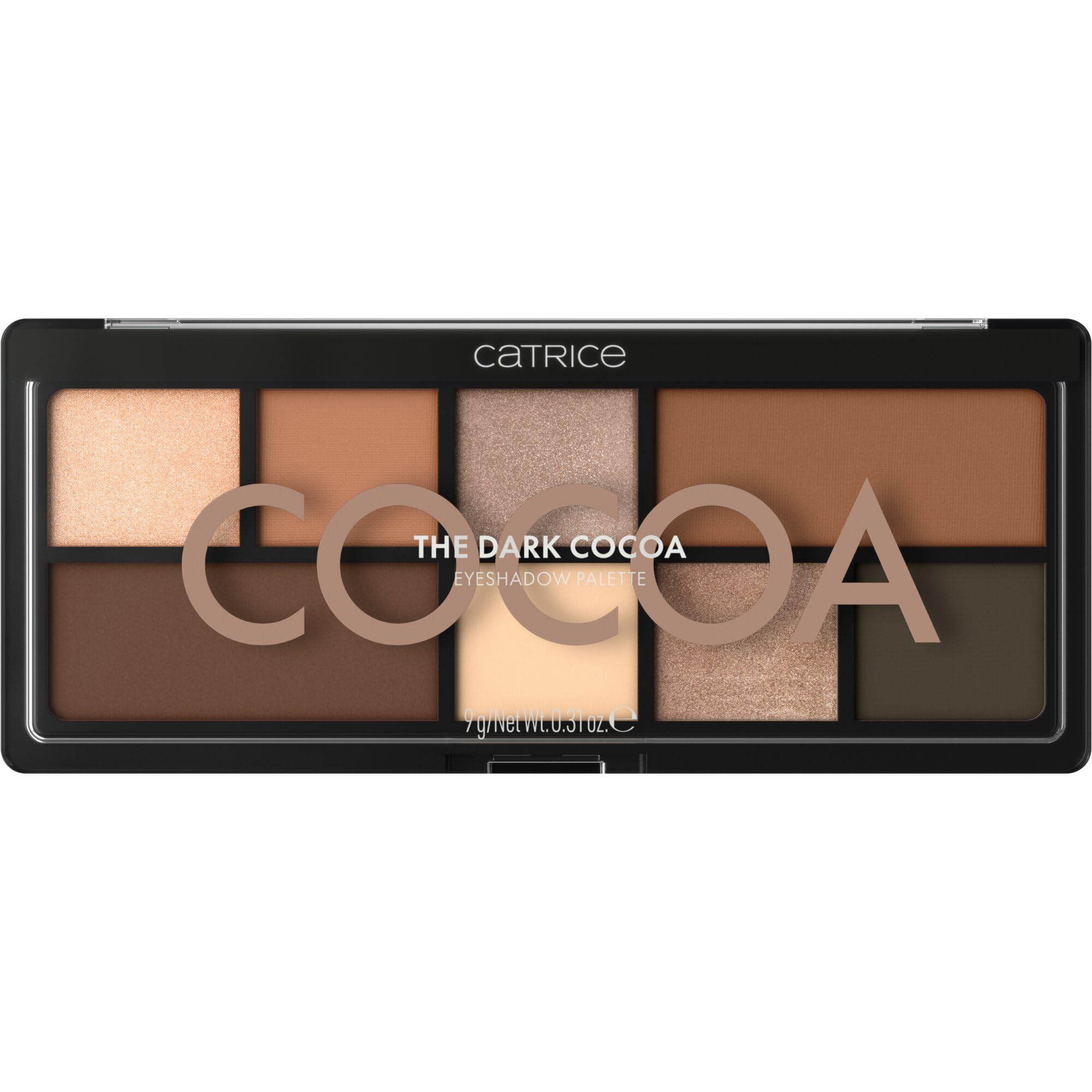 catrice-the-dark-cocoa-eyeshadow-palette-9-g-8-farben-braun image 2