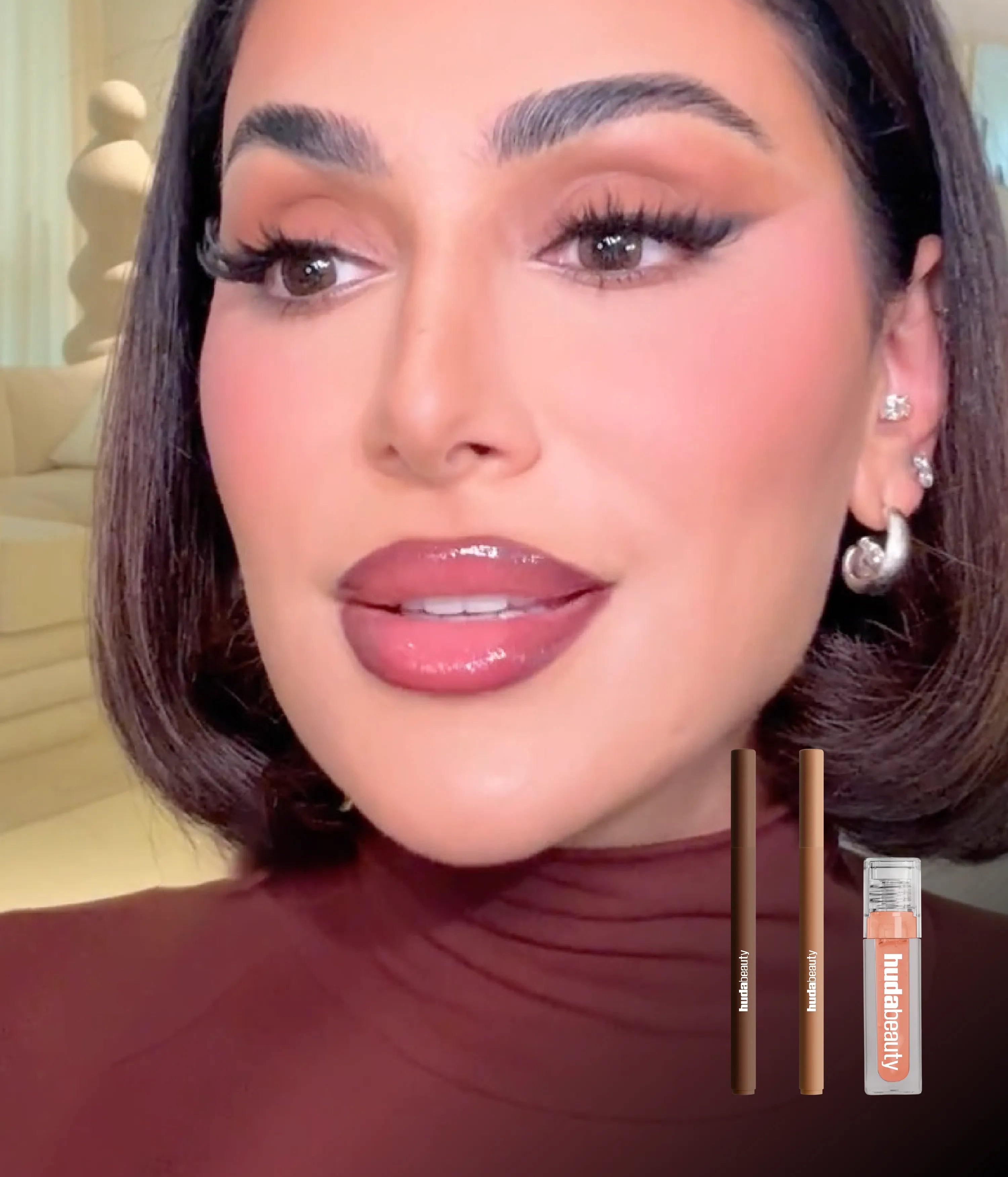 huda-beauty-liquid-matte-signature-lip-kit-liquid-lipstick-set image 2