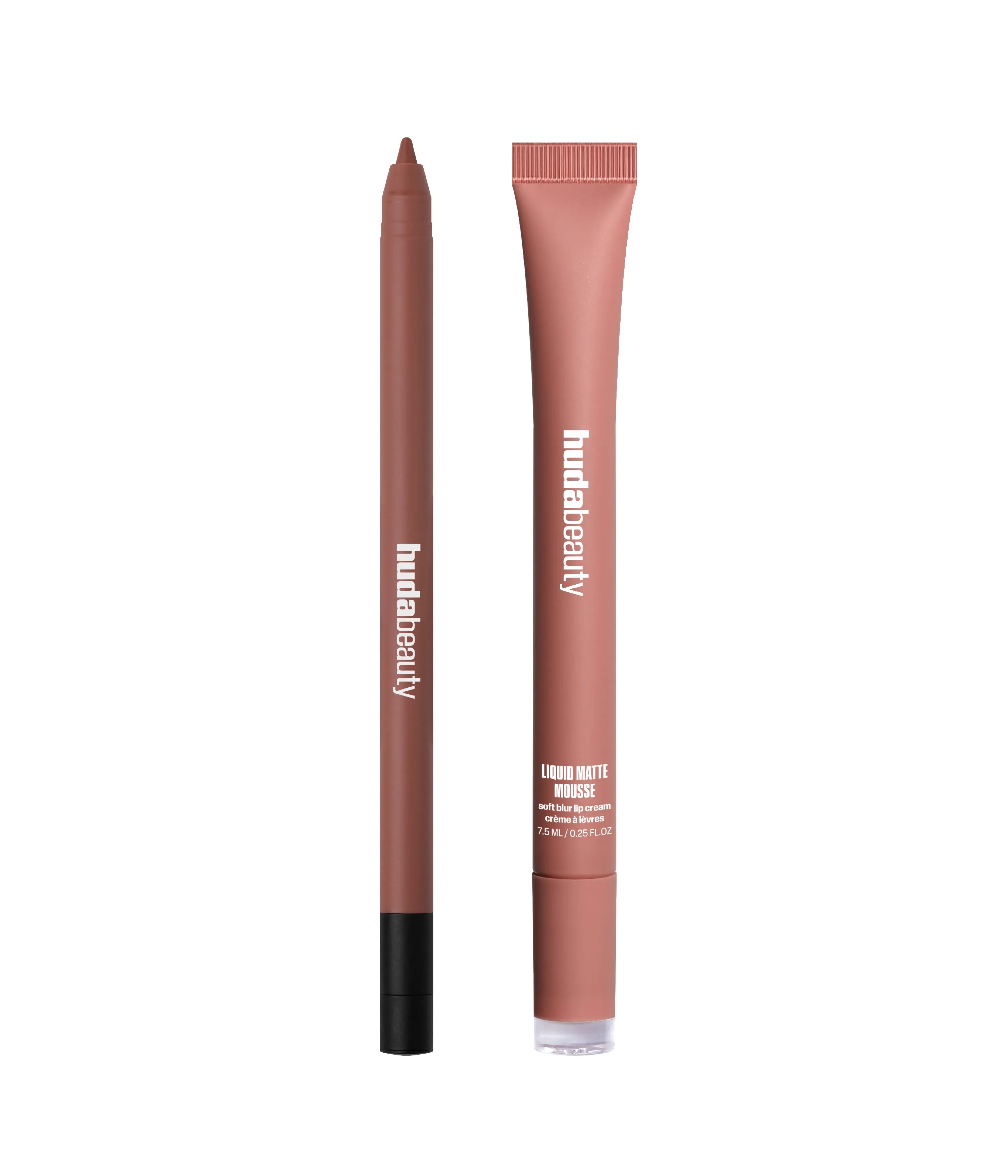 huda-beauty-faux-filler-bombshell-brown-lippen-duo-set image 2
