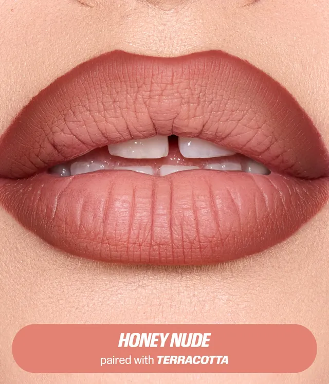 huda-beauty-faux-filler-honey-nude-lippen-set-2-tlg-nude image 1