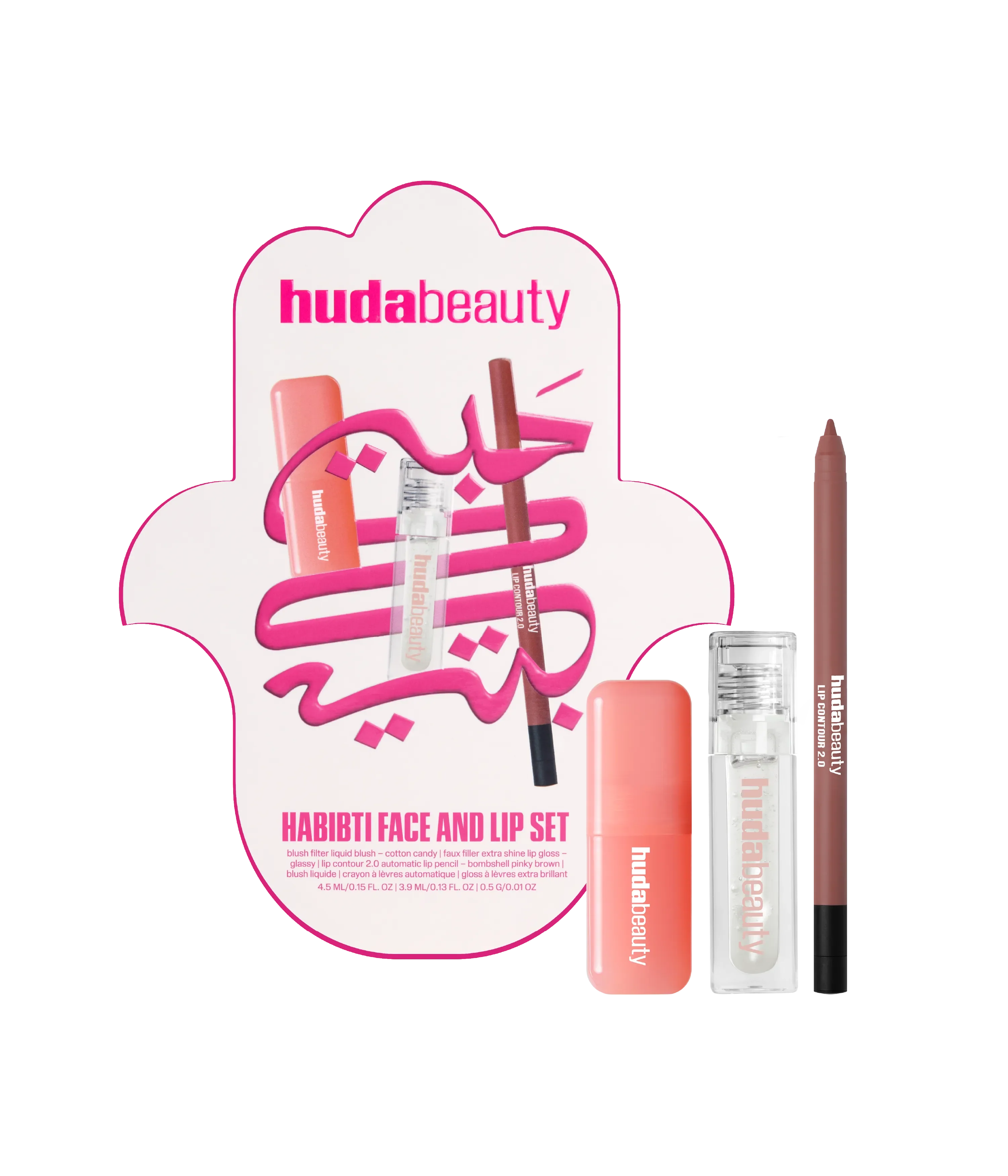 huda-beauty-blush-filter-habibti-face-and-lip-set-make-up-set image 1