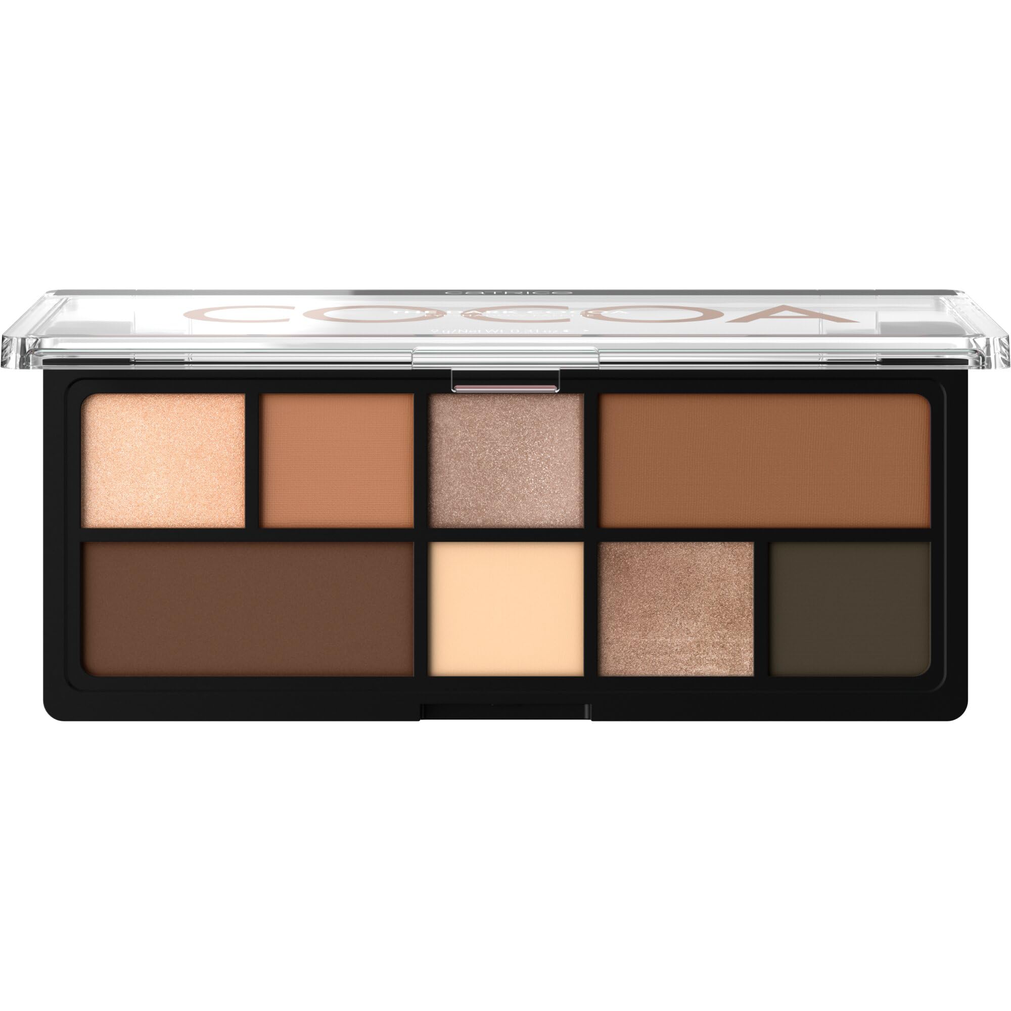 catrice-the-dark-cocoa-eyeshadow-palette-9-g-8-farben-braun image 1
